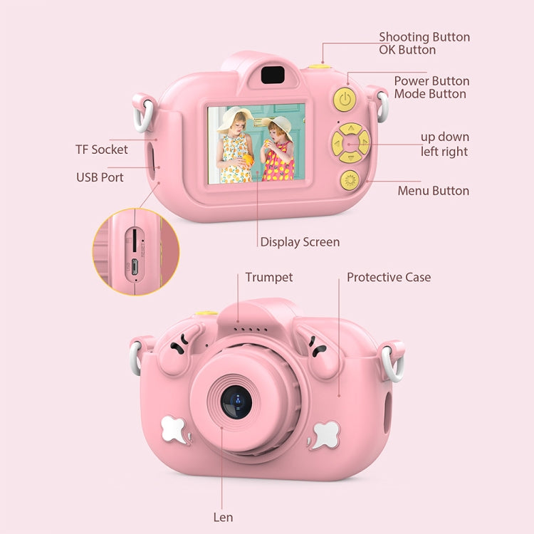 DC501 2.0-Inch 4X Zoom HD Digital Camera Mini Children Photography Camera, Pink, Blue, Yellow, Blue+32G, Yellow+32G DC501 2.0-Inch 4X Zoom HD Digital Camera Mini Children Photography Camera, Pink, Blue, Yellow, Blue+32G, Yellow+32G